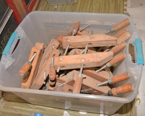 Assorted Woodworking Clamps