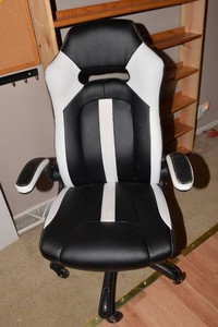 Black and White Computer Chair