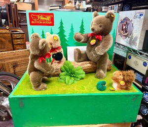 Original Vintage STEIFF Animatronic Advertising Store Display&nbsp