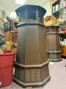 Large Vintage Architectural Copper Chimney #1