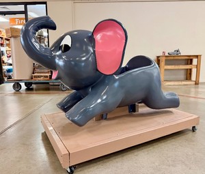 Exceptional Large Vintage Fully Restored Disney DUMBO Carnival  Amusement Park Ride