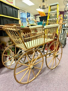 Nice Clean Antique 1890s era GENDRON Baby Carriage