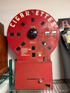 Very Cool Vintage DIAL A SMOKE Cigarette Vending Machine&nbsp