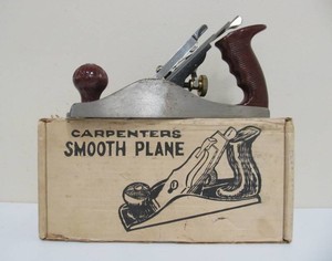 Like-New Vintage POWR-KRAFT Woodworking Plane wOriginal Box