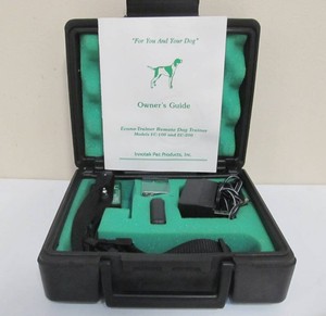 Working ECONO-TRAINER Remote Dog Trainer wCase