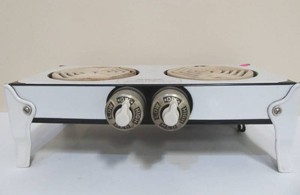 Nice vintage 1920s-30s HOTPOINT Cast Iron Enamel Stove