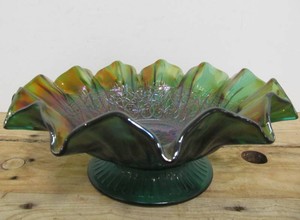 Excellent Signed FENTON Rosenthal Collection Carnival Glass Centerpiece Bowl