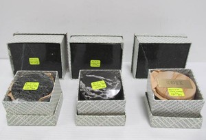 Lot of 6 Brand New Genuine Marble Boxes