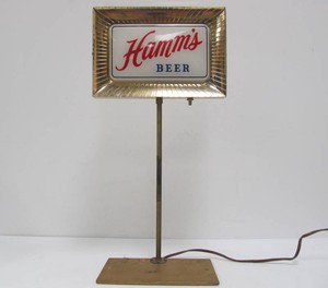 Very Cool Working Vintage 1950s Lighted HAMMS BEER Lighted Sign