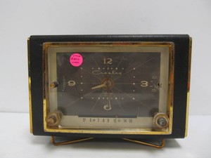 Vintage Working Mid Century Atomic CROSLEY Clock Radio&nbsp