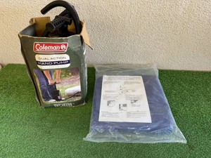 Air Mattress & Coleman Hand Pump