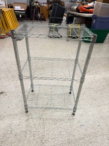 Small Adjustable Shelving Unit 21 x 13 x 33 Tall