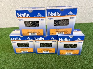 25# 2 6D Brite Common Nails in 5# Boxes