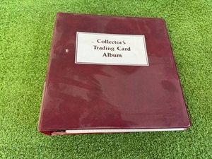 Binder of Baseball Cards