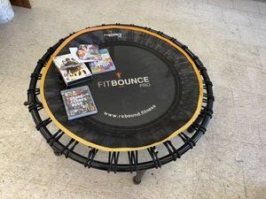 Fit Bounce Pro Trampoline & Video Games