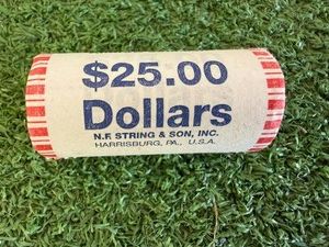 $25 Roll Andrew Johnson Presidential Dollars