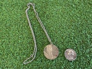 1964 Washington Silver Quarter & Sterling Commemorative Token