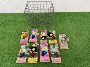 New Watch Over Voodoo Dolls & Metal Basket