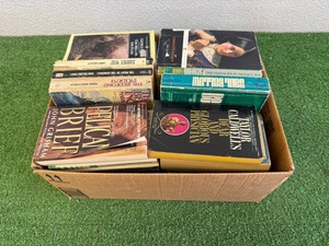 Box of Soft Cover Books