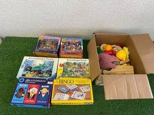 Puzzles, Bingo Game & Kitchen Toys