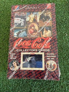 Sealed Box Coca Cola Collectors Cards Series 1 - 1993