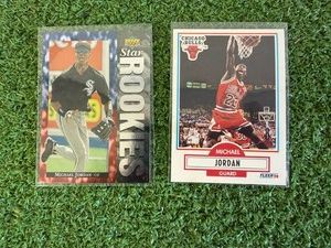 Michael Jordan Baseball & Basketball Cards