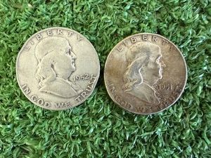 Franklin Half Dollars - 1951 & 1952