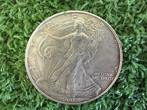 2002 Silver Eagle 1 oz Fine Silver