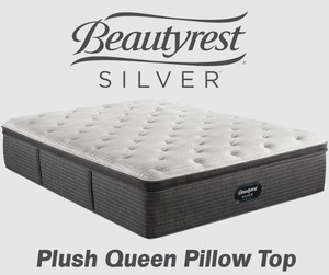 Beautyrest Silver BRS900-C Plush Pillow Top Queen Mattress - MSRP $1,499.00 - No Reserve