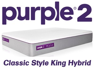 Purple Hybrid 2 King Mattress - MSRP $2,599.00 - No Reserve