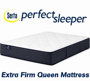 Serta Perfect Sleeper Oasis Sleep Extra Firm Queen Mattress - MSRP $994.00 - No Reserve