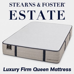 Stearns & Foster Estate Walnut Grove Luxury Firm Queen Mattress - MSRP $2,499.00 - No Reserve