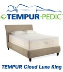 Tempur-Pedic "TEMPUR Cloud Luxe" King Mattress - MSRP $4,499.00 - No Reserve!