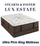 Stearns & Foster Lux Estate Ultra Firm King Mattress - MSRP $3,899.00 - No Reserve!