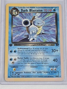 Dark Blastoise 1st Edition 1999 Pokemon