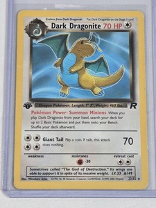Dark Dragonite RARE 1st Edition 1999 2282 - Pokemon Card