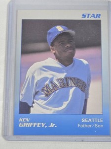 Ken Griffey Jr. Rookie 1989 Star  #7 - Seattle Mariners Baseball Card