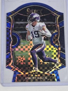 Adam Thielen 2020 Panini Select Prizm Die Cut #14 - Minnesota Vikings Football Card