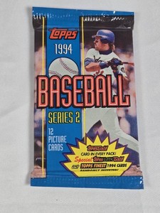 Unopened Pack of 1994 Topps Baseball Series 2 Cards