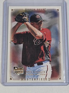 Max Scherzer Rookie 2008 Upper Deck Masterpieces #5 - Arizona Diamondbacks Baseball Card