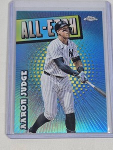 Aaron Judge 2025 Topps Chrome All-Etch Refractor Insert #CAE-2 - New York Yankees Baseball Card