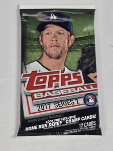Unopened Pack of 2017 Topps Series 2 Baseball Cards Possible Aaron Judge Rookie