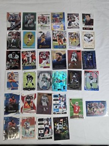 HUGE Lot of Cards of NFL Stars Including Josh Allen, Marshawn Lynch, Manziel, Garrett Colin Kaepernick, Aaron Donald Rookie, and Saquon Barkley and More with Rookies and Special Features
