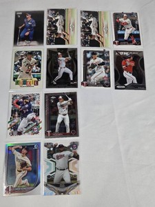Lot of 12 Minnesota Twins Rookie Cards Including Brooks Lee and Luke Keaschall
