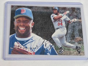Kirby Puckett 1995 Fleer #62 - Minnesota Twins Baseball Card
