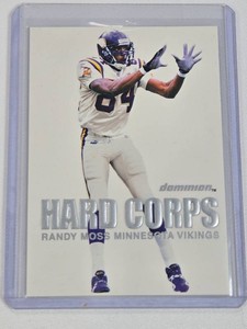 Randy Moss 2000 Fleer Dominion Hard Corps #4 - Minnesota Vikings Football Card