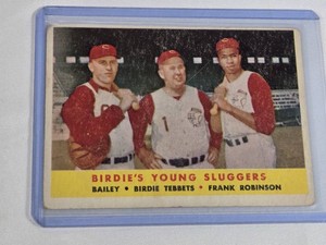 Frank Robinson 1958 Topps #386 - Cincinnati Reds Vintage Baseball Card