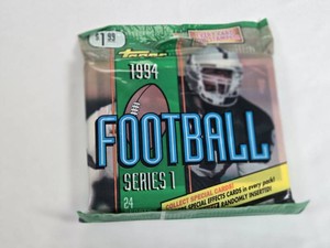 Unopened Jumbo Pack of 1994 Topps Football Cards