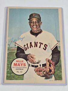 Willie Mays 1964 Giants #12 7 Card - San Francisco Giants Vintage Baseball Card