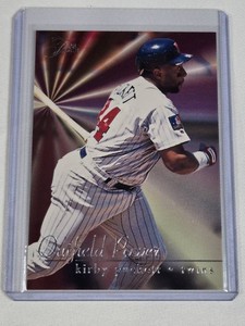 Kirby Puckett 1995 Flair Outfield Power #8 - Minnesota Twins Baseball Card